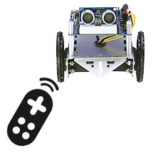 Remote Control Rock, Talk, and Roll ActivityBot