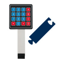 4×4 Keypad with 7-Segment LED